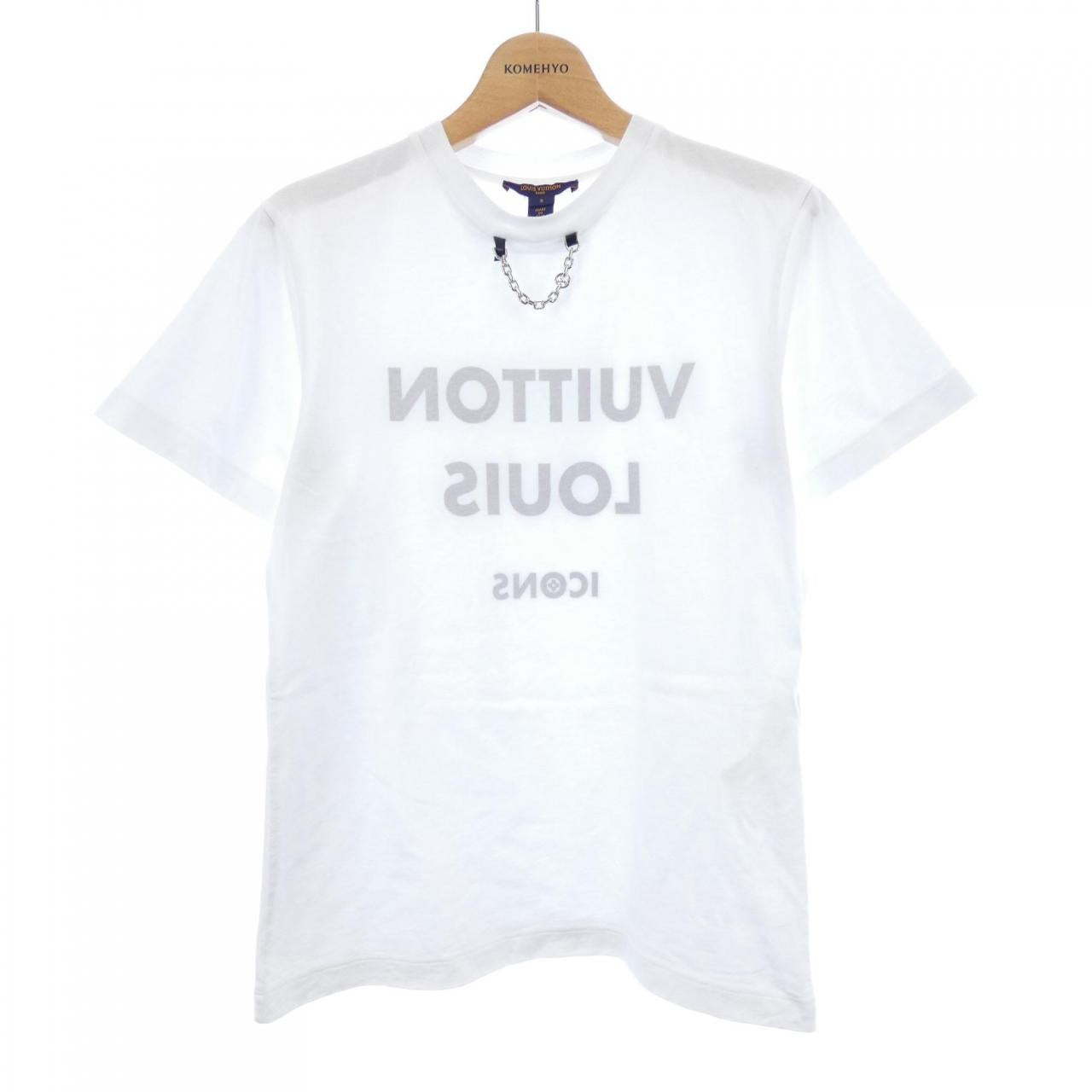 ルイヴィトン プリントコットンTシャツ