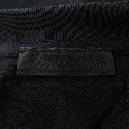 プラダ トライアングルロゴ コットンTシャツ