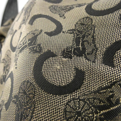 セリーヌ ビタースウィート キャンバス レザー ショルダーバッグ