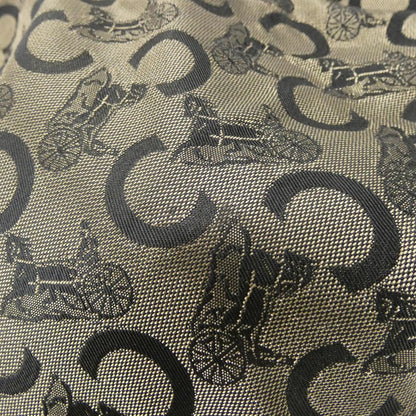 セリーヌ ビタースウィート キャンバス レザー ショルダーバッグ