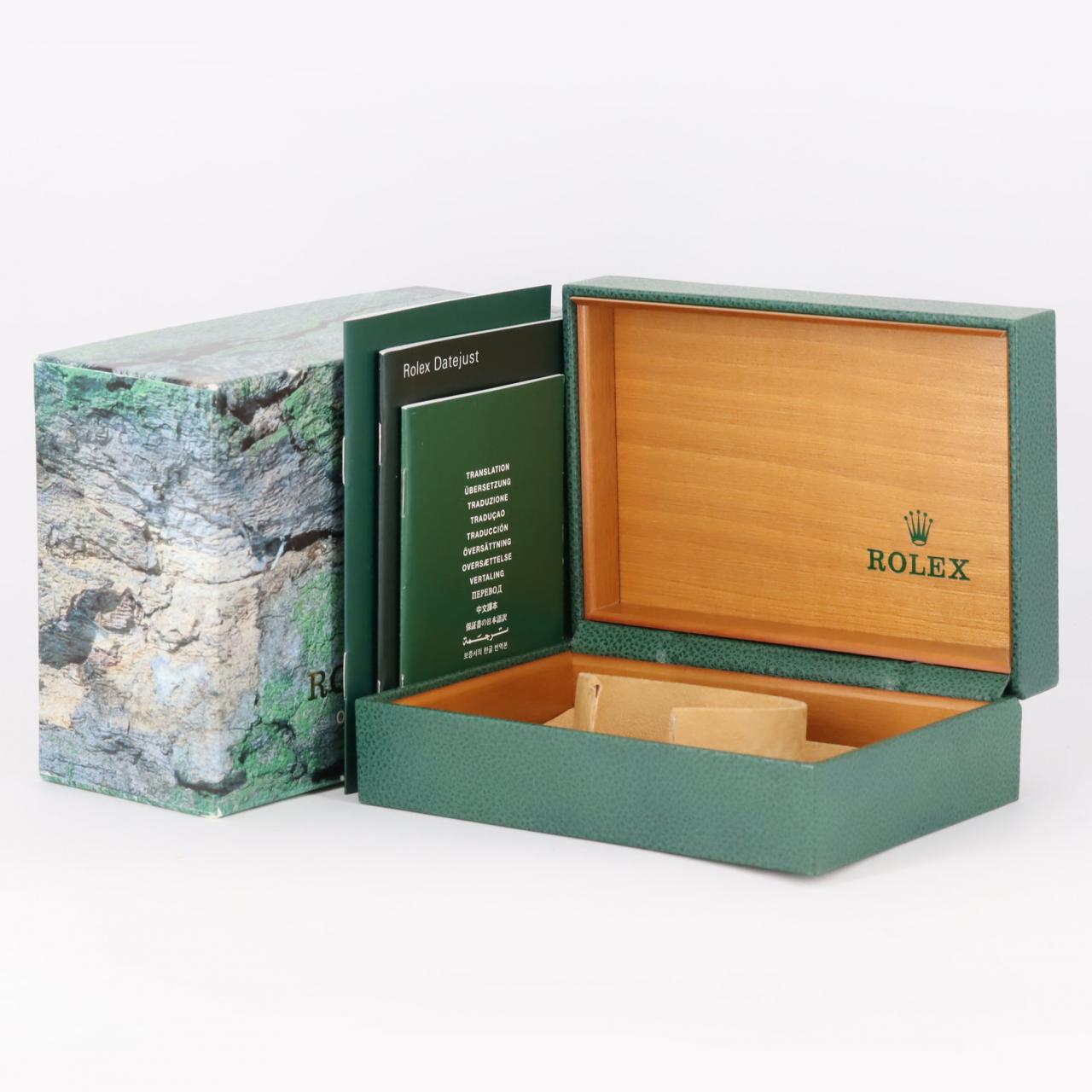 ロレックス デイトジャスト ステンレススチール×イエローゴールド 腕時計