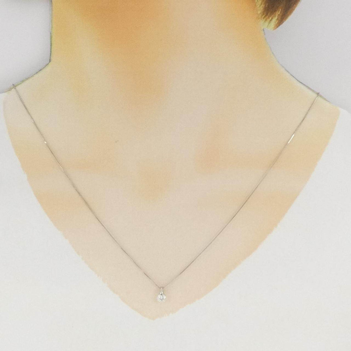 プラチナ ダイヤモンド ネックレス