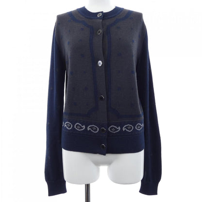 エルメス HARNAIS DE COUR シルクカシミヤカーディガン