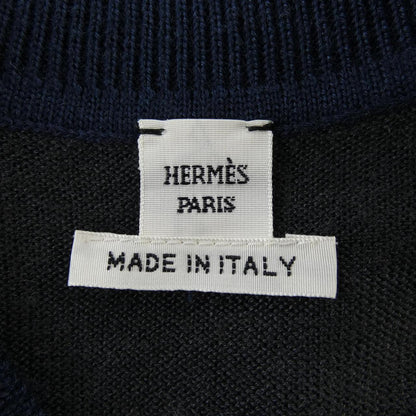エルメス HARNAIS DE COUR シルクカシミヤカーディガン