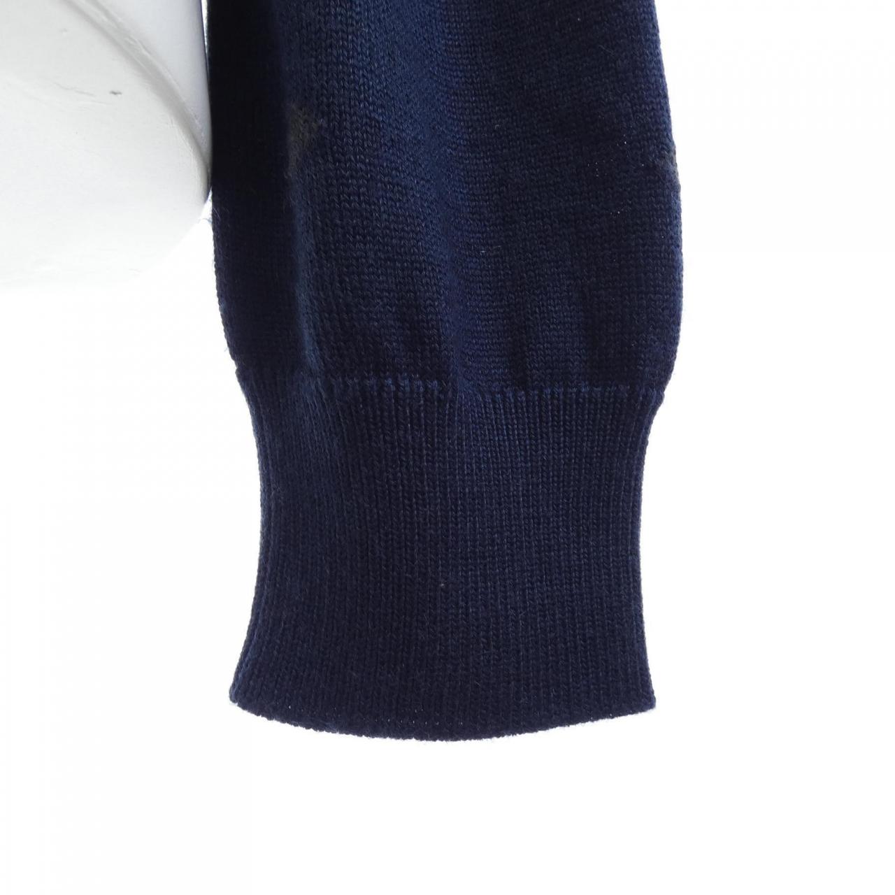 エルメス HARNAIS DE COUR シルクカシミヤカーディガン