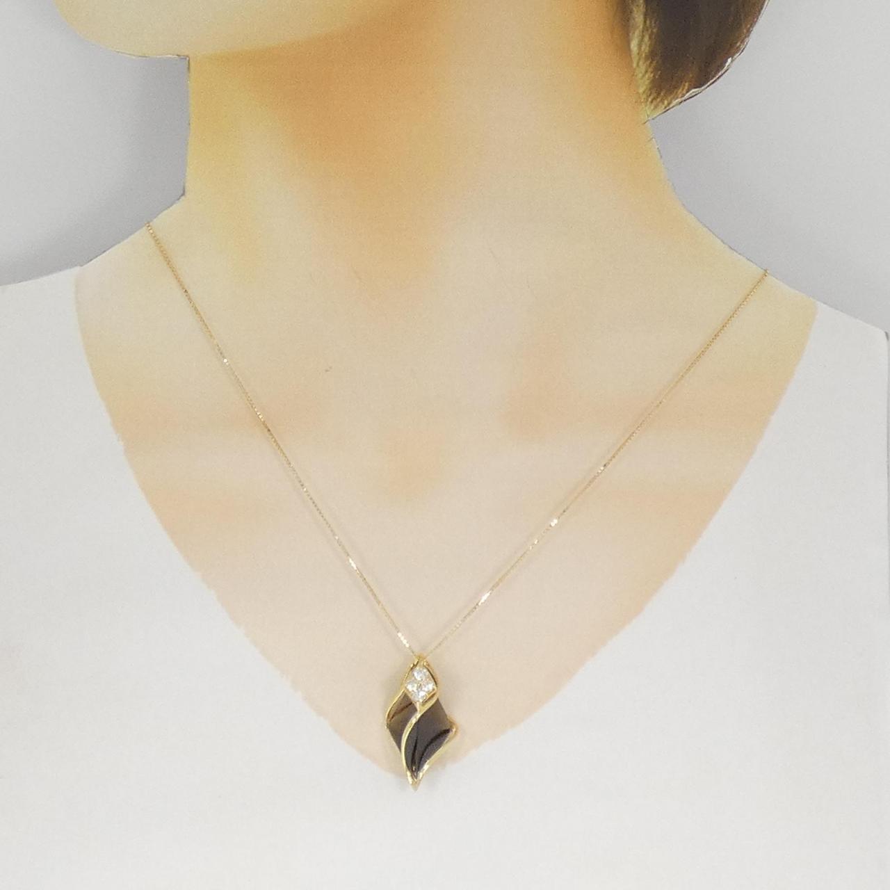 ジュネ スモーキークオーツ K18ネックレス