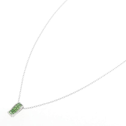 Au750 ガーネット ネックレス