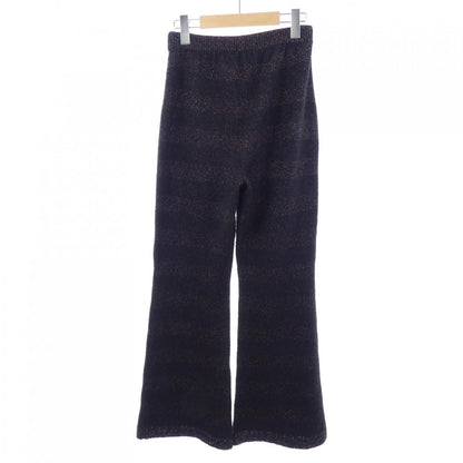 シャネル カシミヤ混パンツ