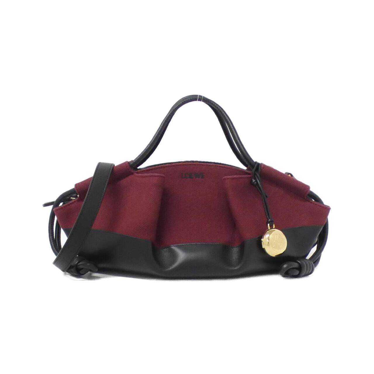 ロエベ PASEO SMALL キャンバス カーフ バッグ