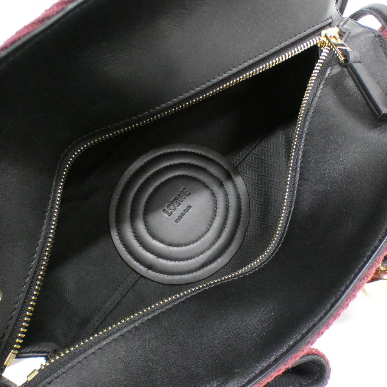 ロエベ PASEO SMALL キャンバス カーフ バッグ