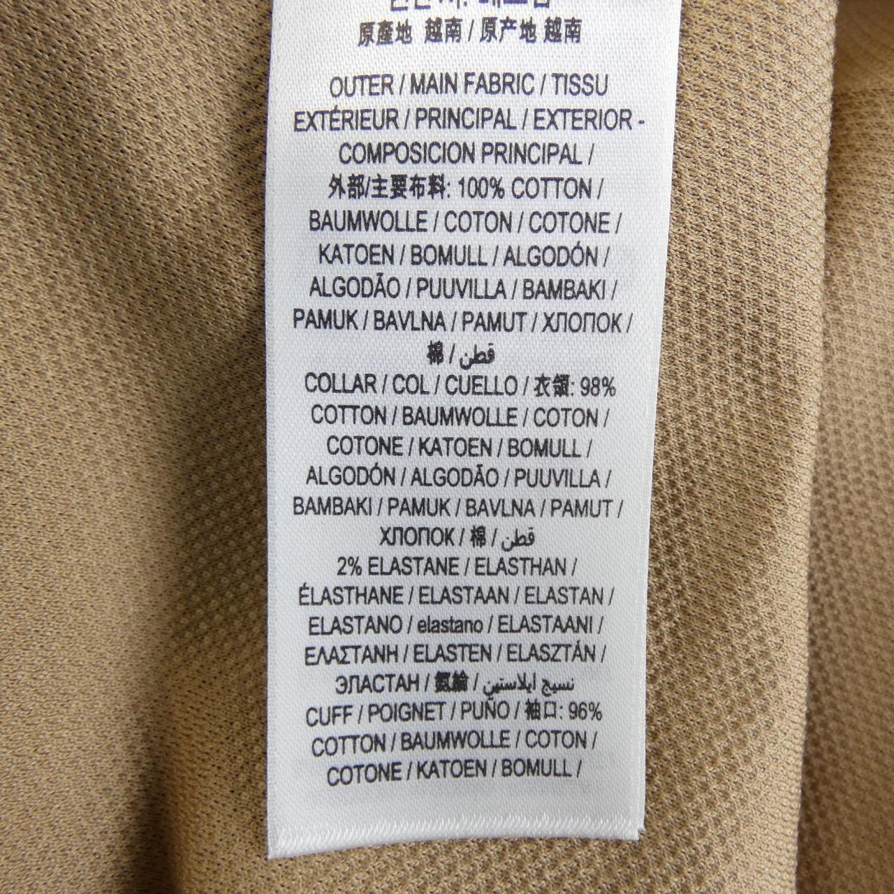 バーバリー コットンポロシャツ
