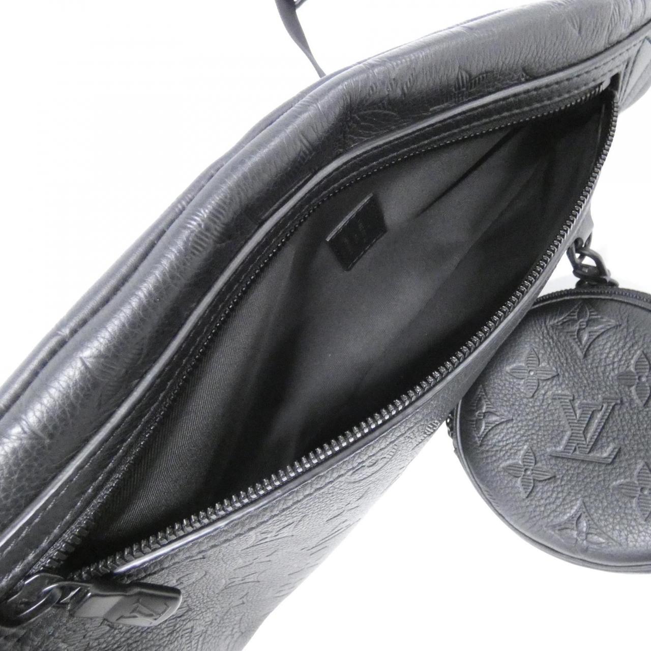 ルイヴィトン モノグラムシャドウ Duo Sling Bag ショルダーバッグ