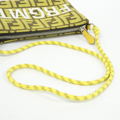 フェンディ バゲット キャンバス ショルダーバッグ