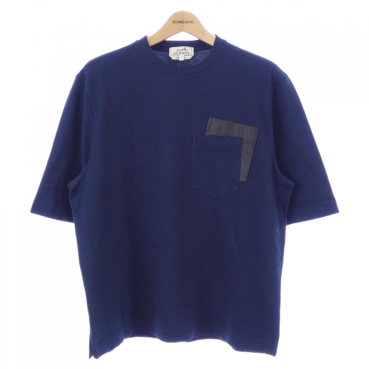 エルメス カシミヤ混Tシャツ