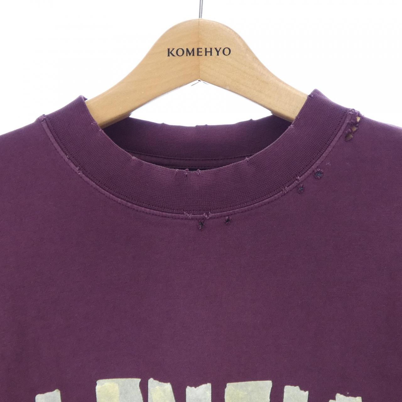 バレンシアガ TAPE TYPE コットンTシャツ