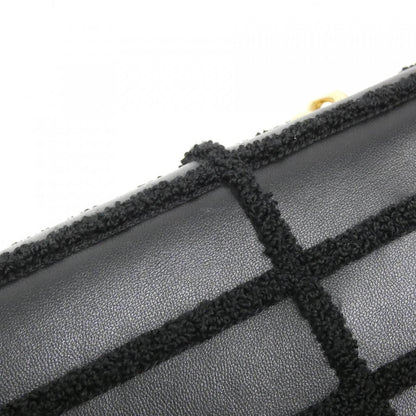 セリーヌ レザー パイル ショルダーバッグ