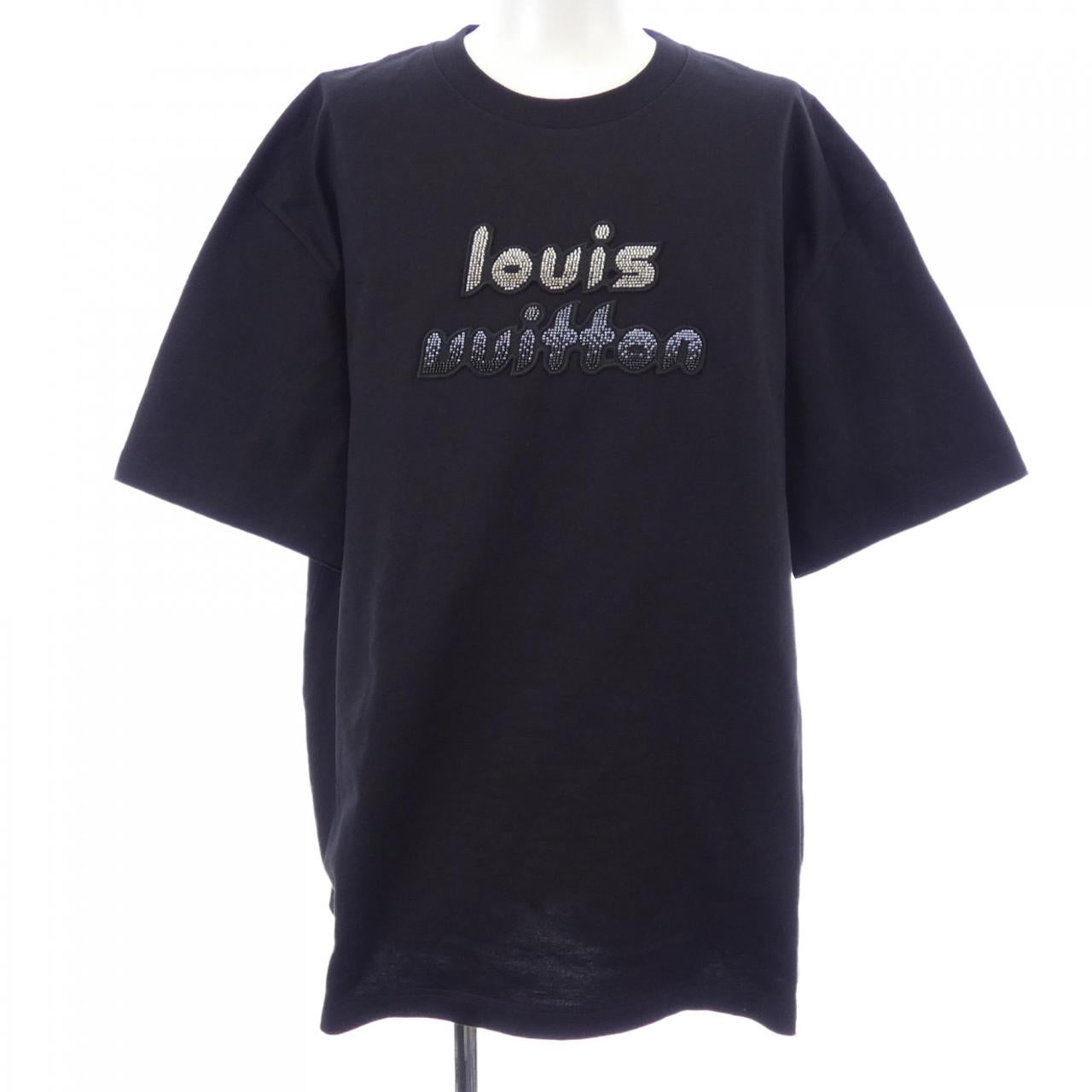 ルイヴィトン ビーズエンブロイダードコットンTシャツ