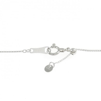 K18WG イニシャルK ダイヤモンド ネックレス