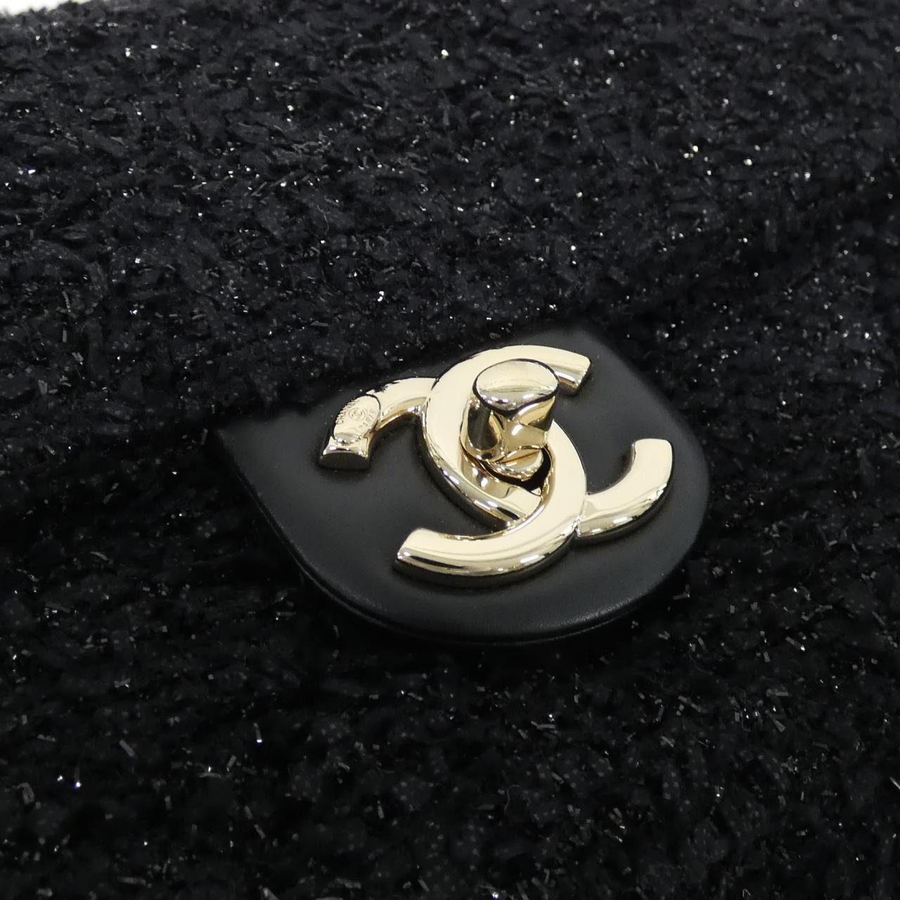 シャネル ツイードショルダーバッグ