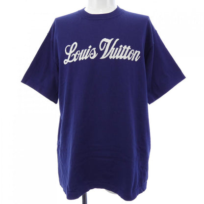 ルイヴィトン グラフィックショートスリーブクルーネック コットンTシャツ
