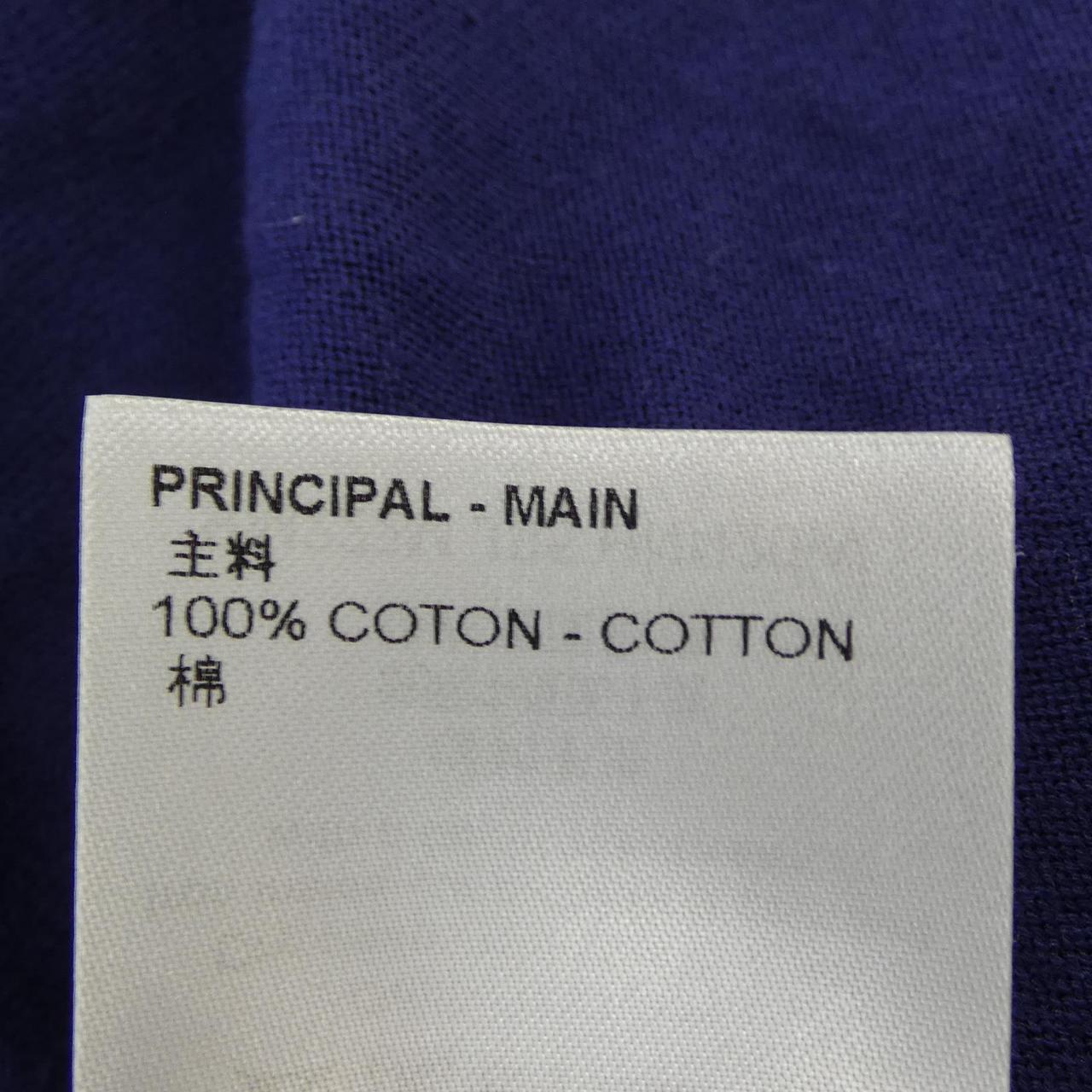 ルイヴィトン グラフィックショートスリーブクルーネック コットンTシャツ