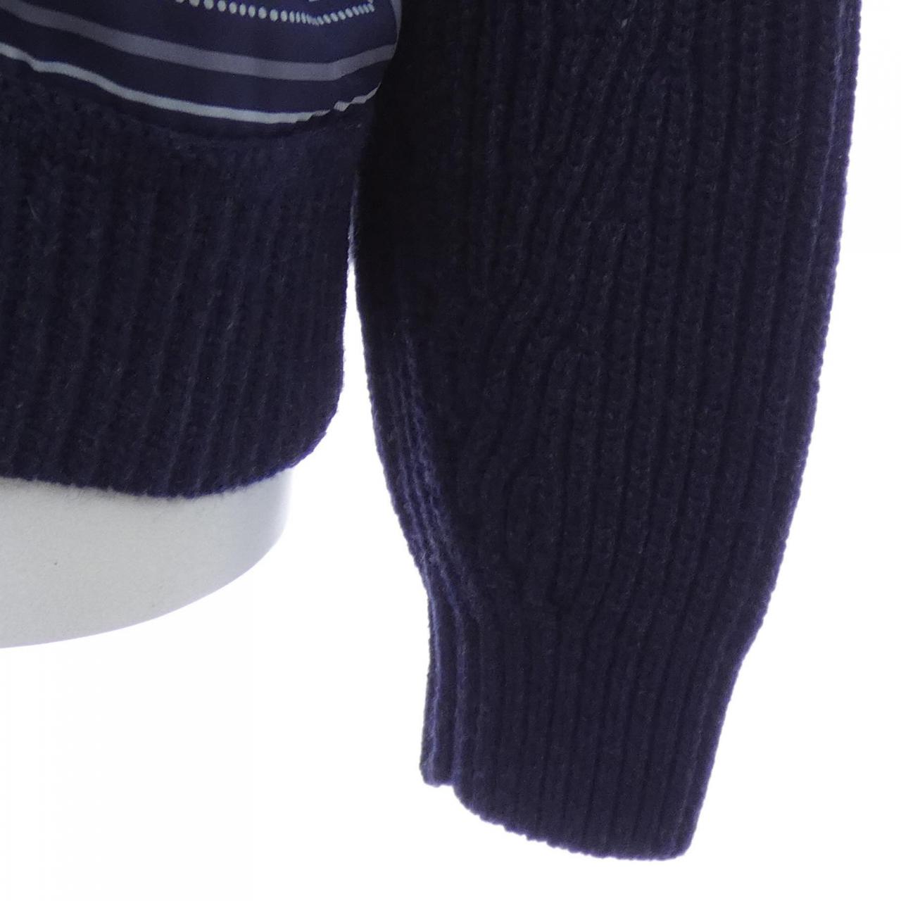エルメス Horse Ribbon Ornament カシミヤニット
