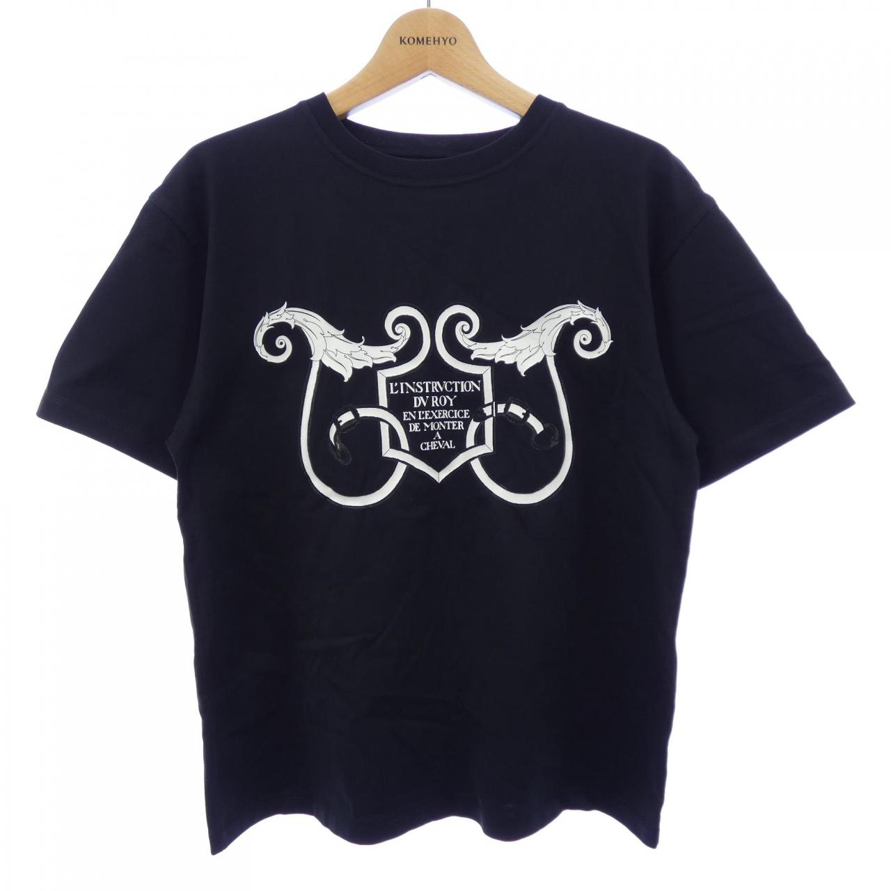 エルメス L'INSTRVCTION DV ROY コットンTシャツ
