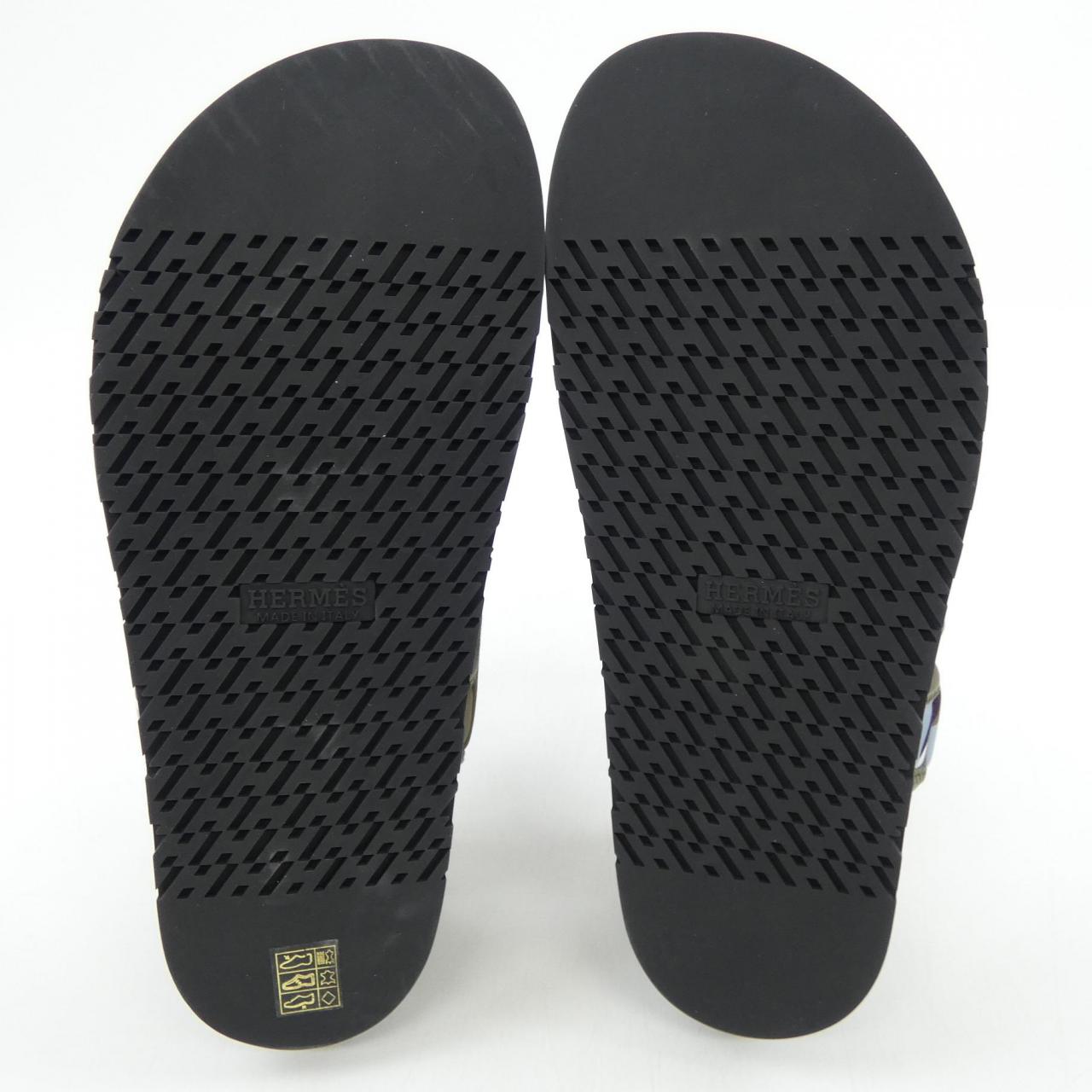 エルメス231879ZHレザーサンダル