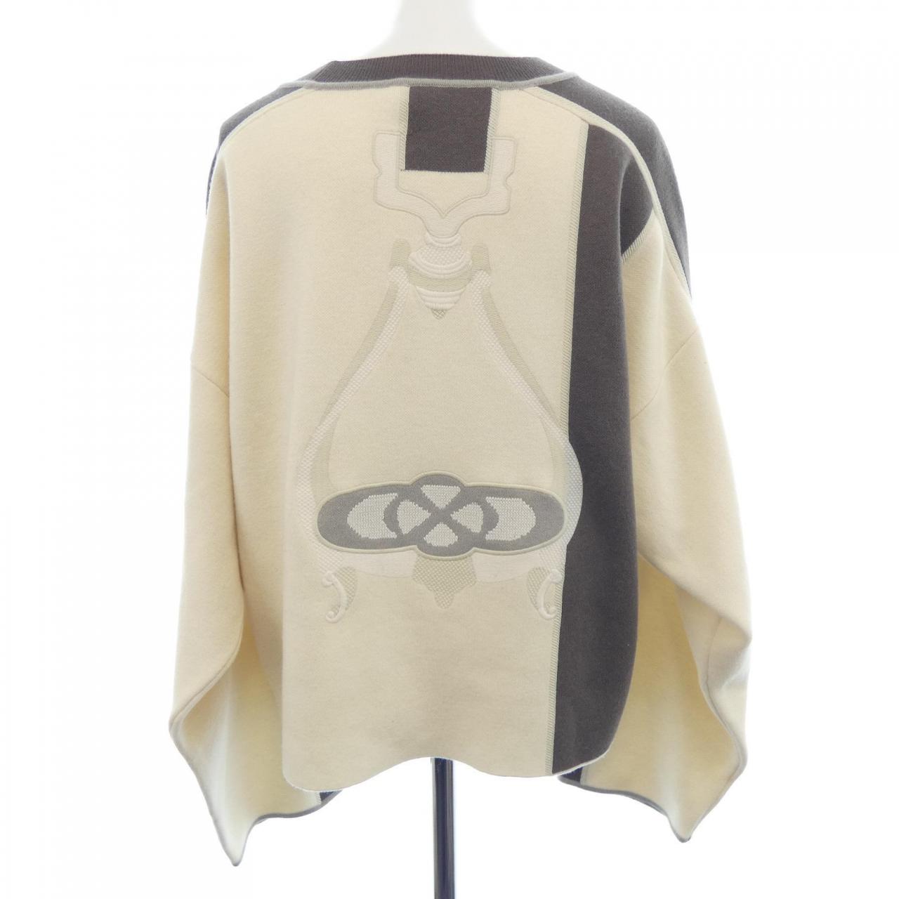 エルメス ETRIERS STIRRS42 カシミヤ混ニット
