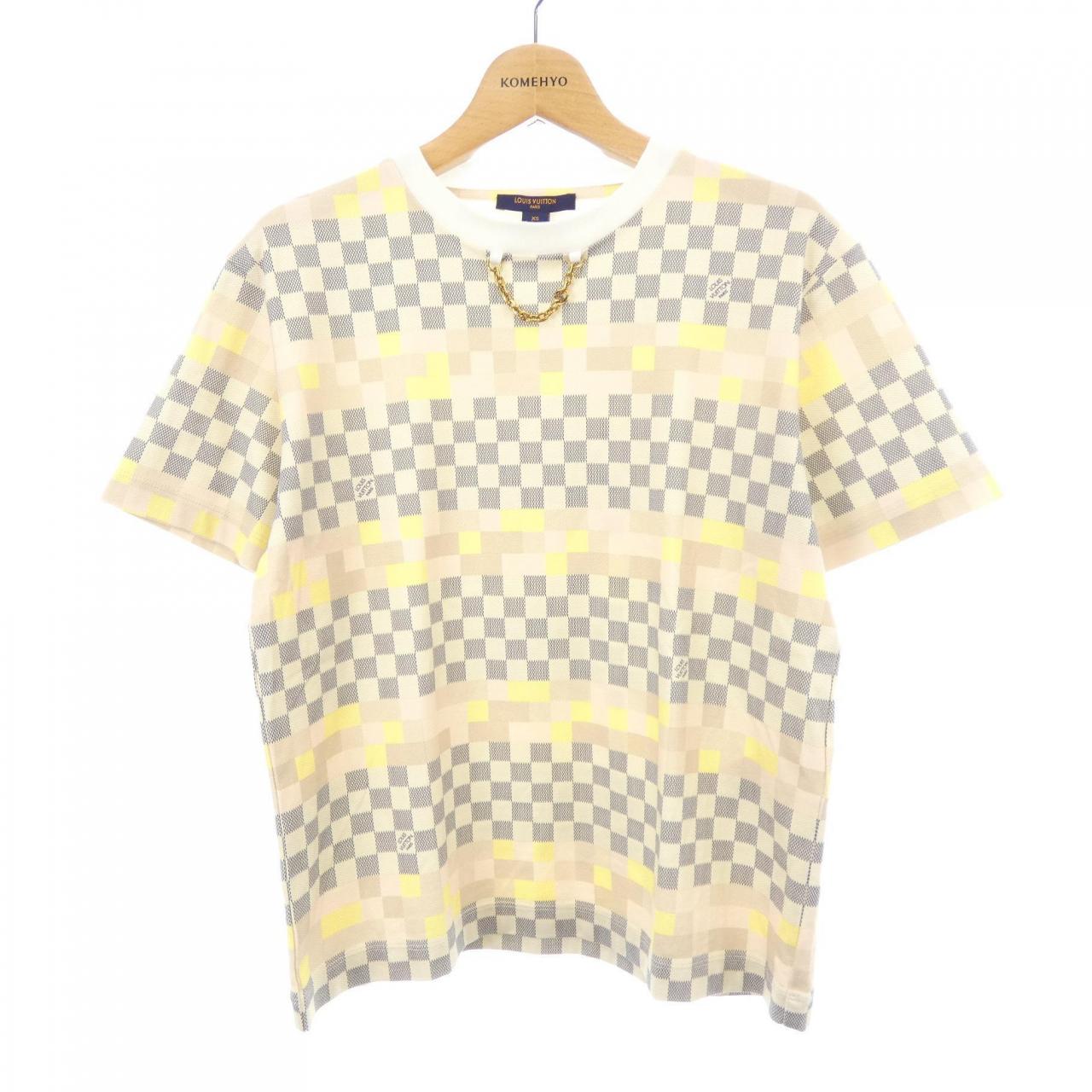 ルイヴィトン ピクセルダミエ コットンTシャツ