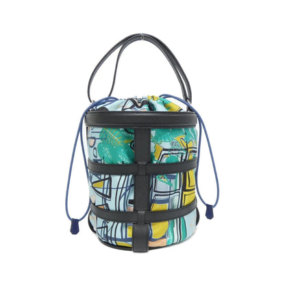 エルメス MODERNISME TROPICAL ミュザルディーヌ エプソン シルク ショルダーバッグ