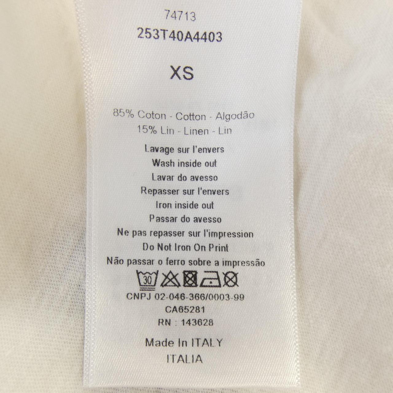 クリスチャンディオール LUCKY DIOR コットンTシャツ