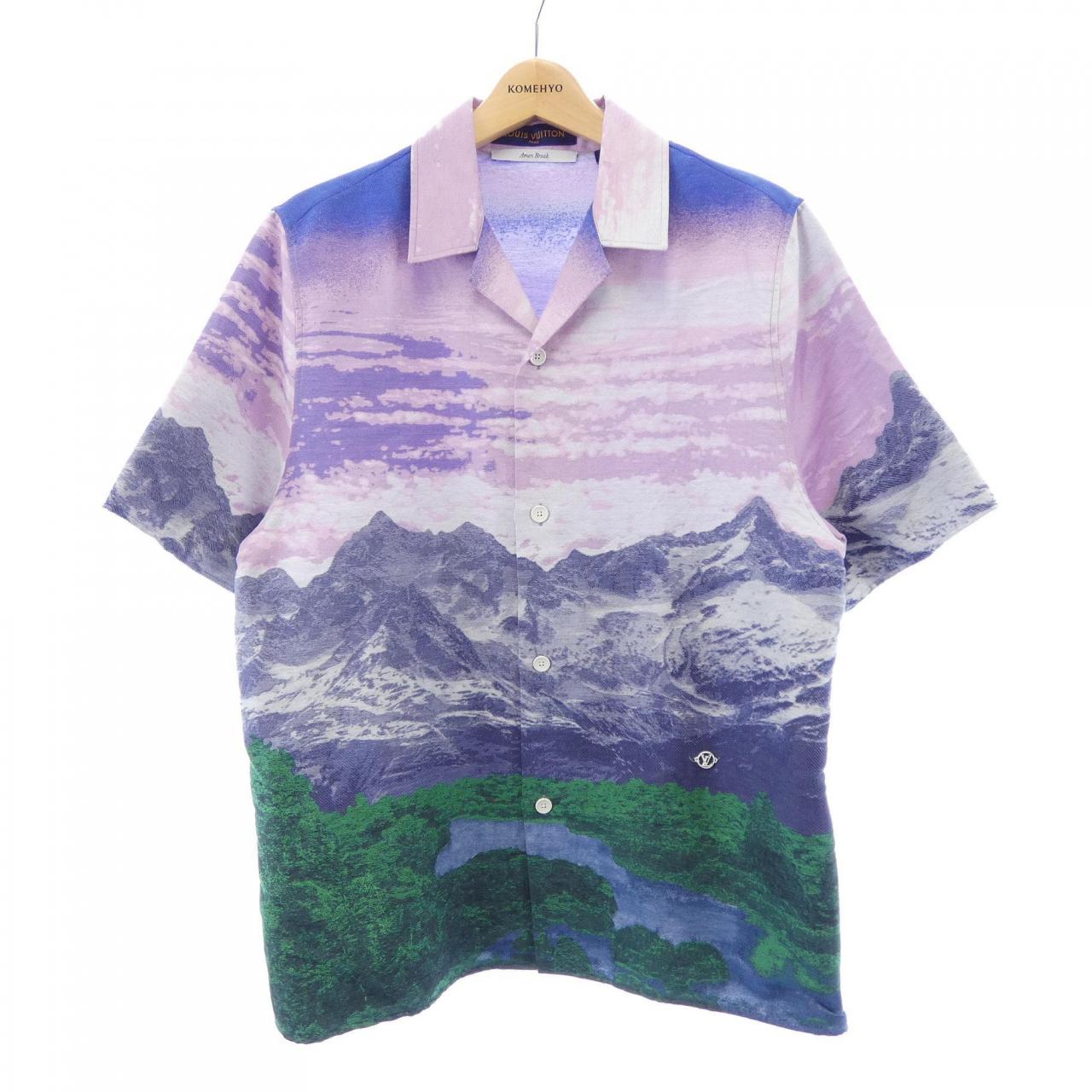 ルイヴィトン Landscape Hawaiian Shirt 半袖シャツ