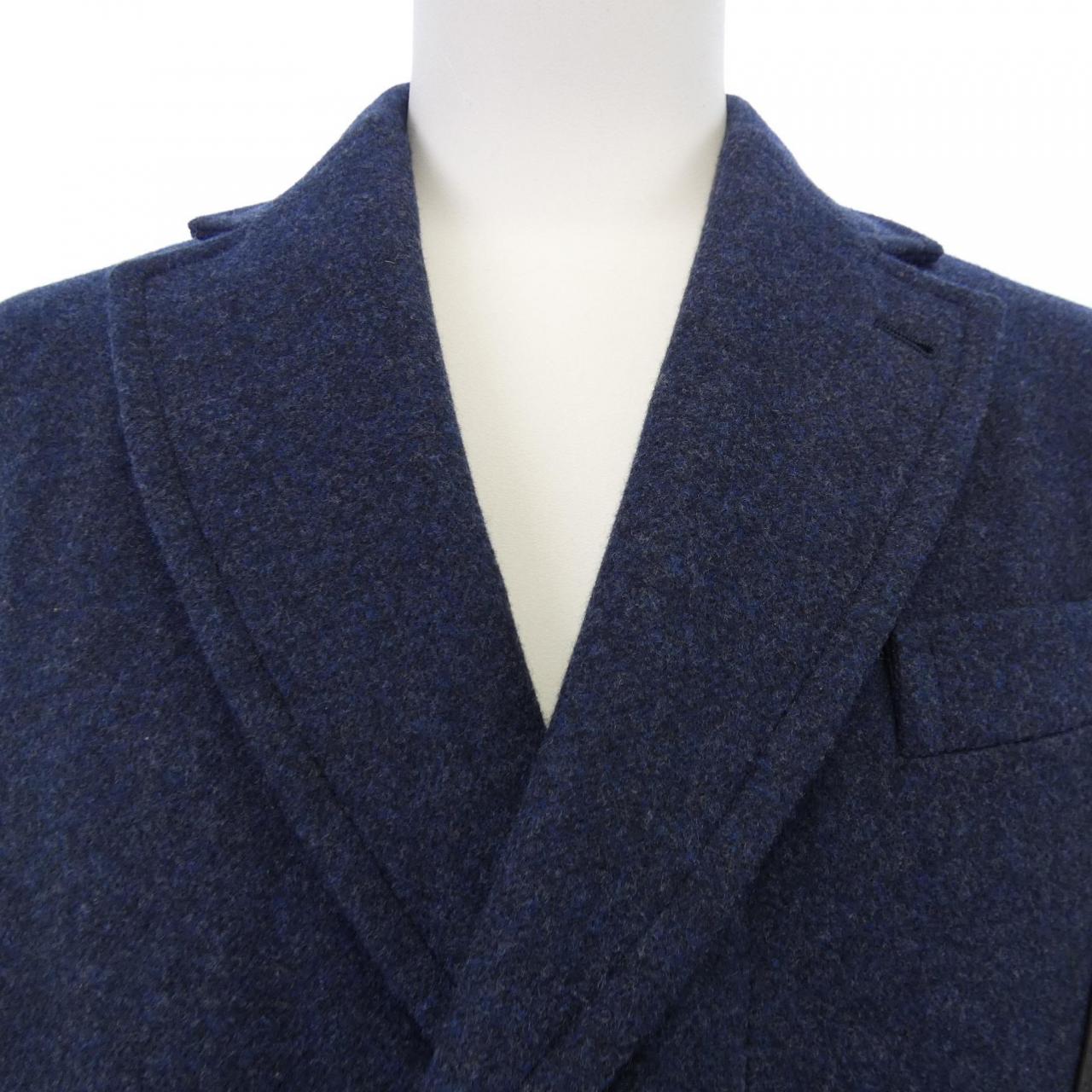 エルメス カシミヤ混コート46 コート