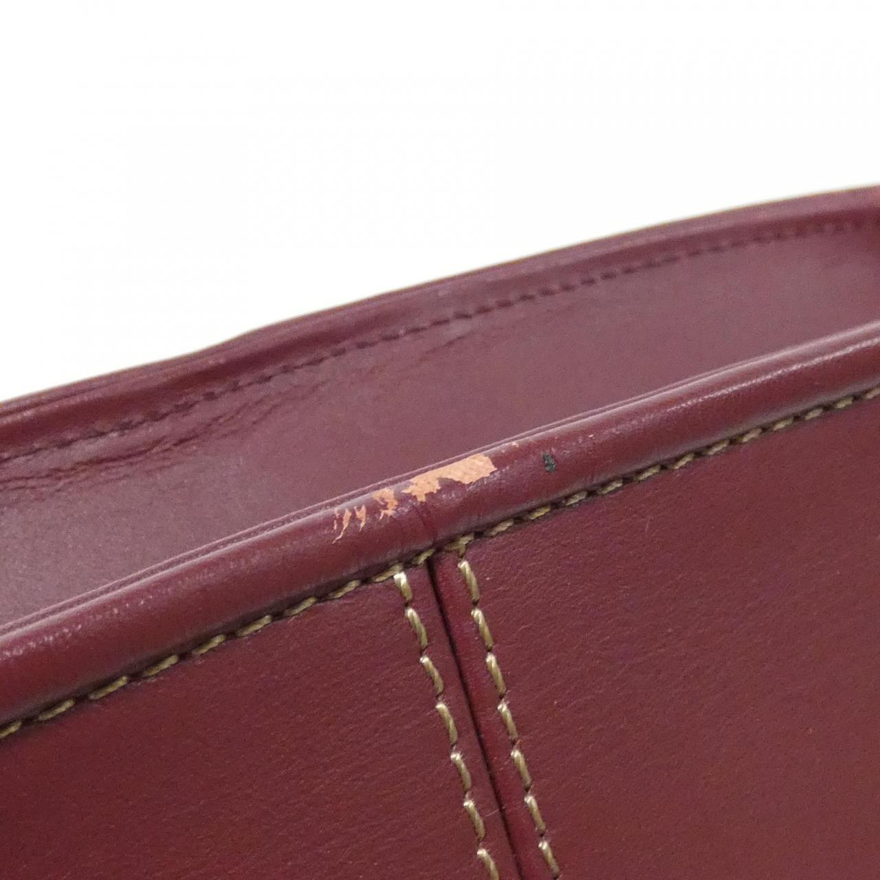 カルティエ レザー ショルダーバッグ