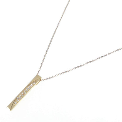 K18イエローゴールドダイヤモンドネックレス