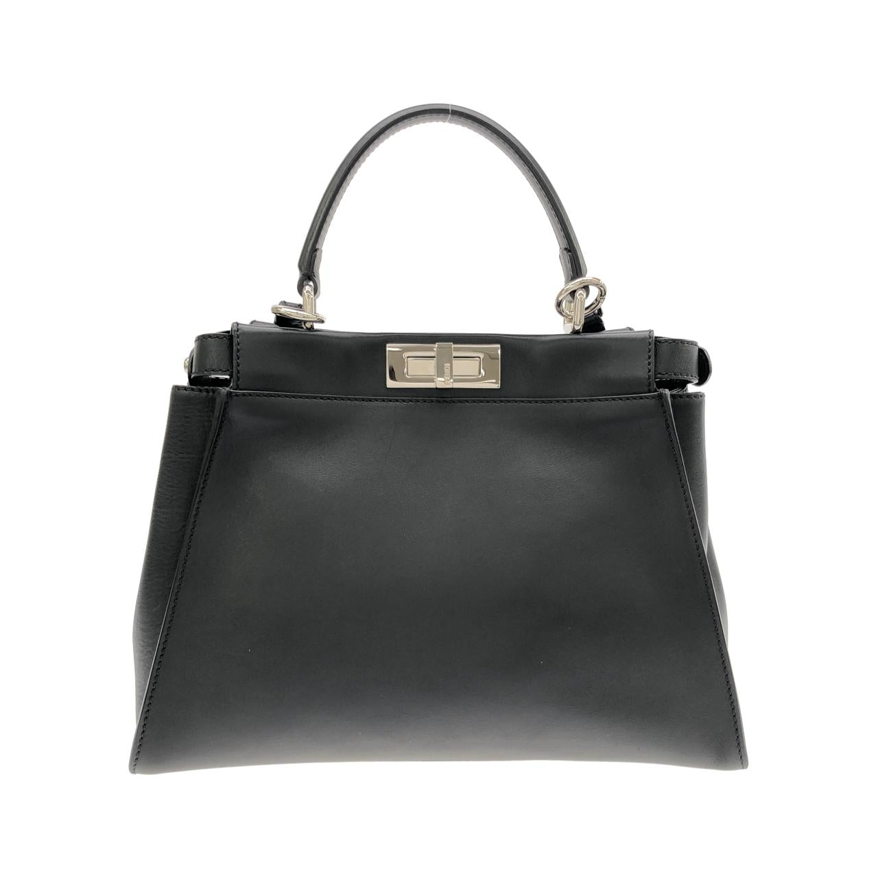 フェンディ BAG BUGSピーカブー カーフ ハンドバッグ