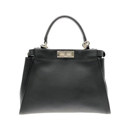 フェンディ BAG BUGSピーカブー カーフ ハンドバッグ