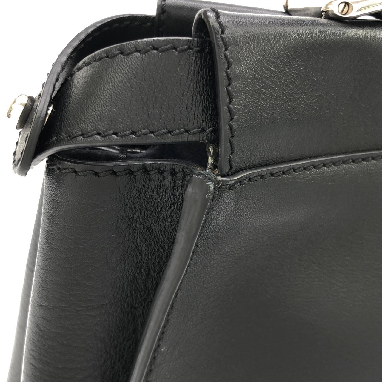 フェンディ BAG BUGSピーカブー カーフ ハンドバッグ