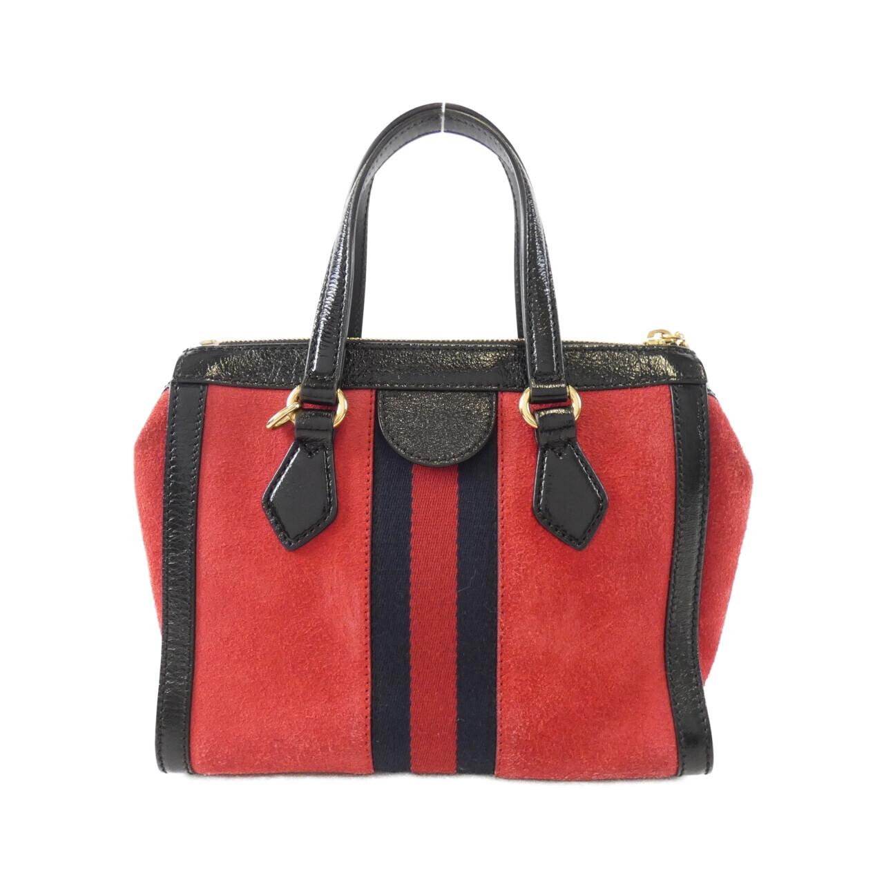 グッチ スエード ショルダーバッグ