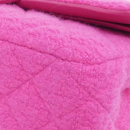 シャネル カシミヤツイードショルダーバッグ