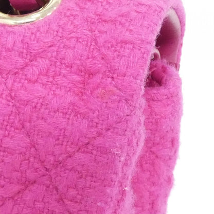 シャネル カシミヤツイードショルダーバッグ