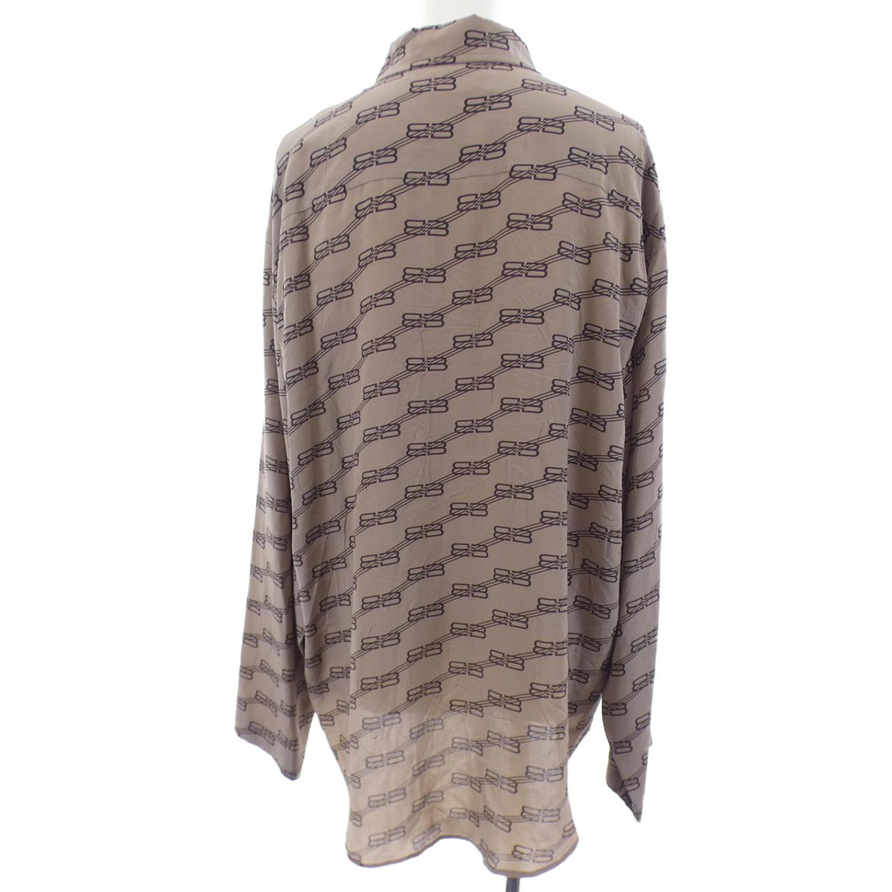 バレンシアガ HOMEWEAR シルクシャツ