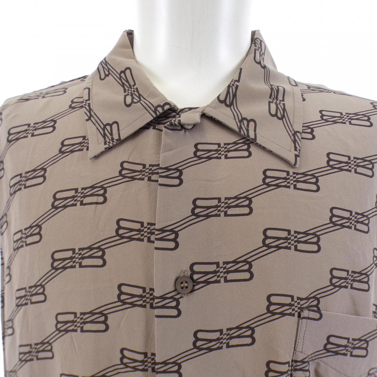 バレンシアガ HOMEWEAR シルクシャツ