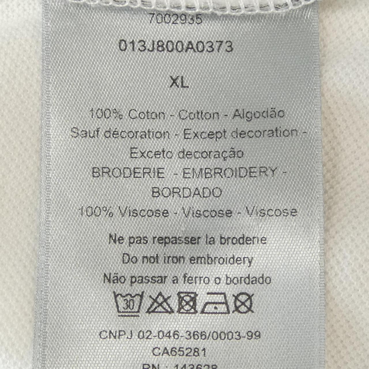 ディオール DIOR ESSENTIALS CD ICON コットンポロシャツ
