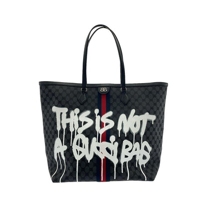 バレンシアガ HACKER GRAFFITI ラージ トートバッグ キャンバス トートバッグ