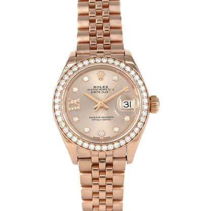 ロレックス デイトジャスト ピンクゴールド 腕時計