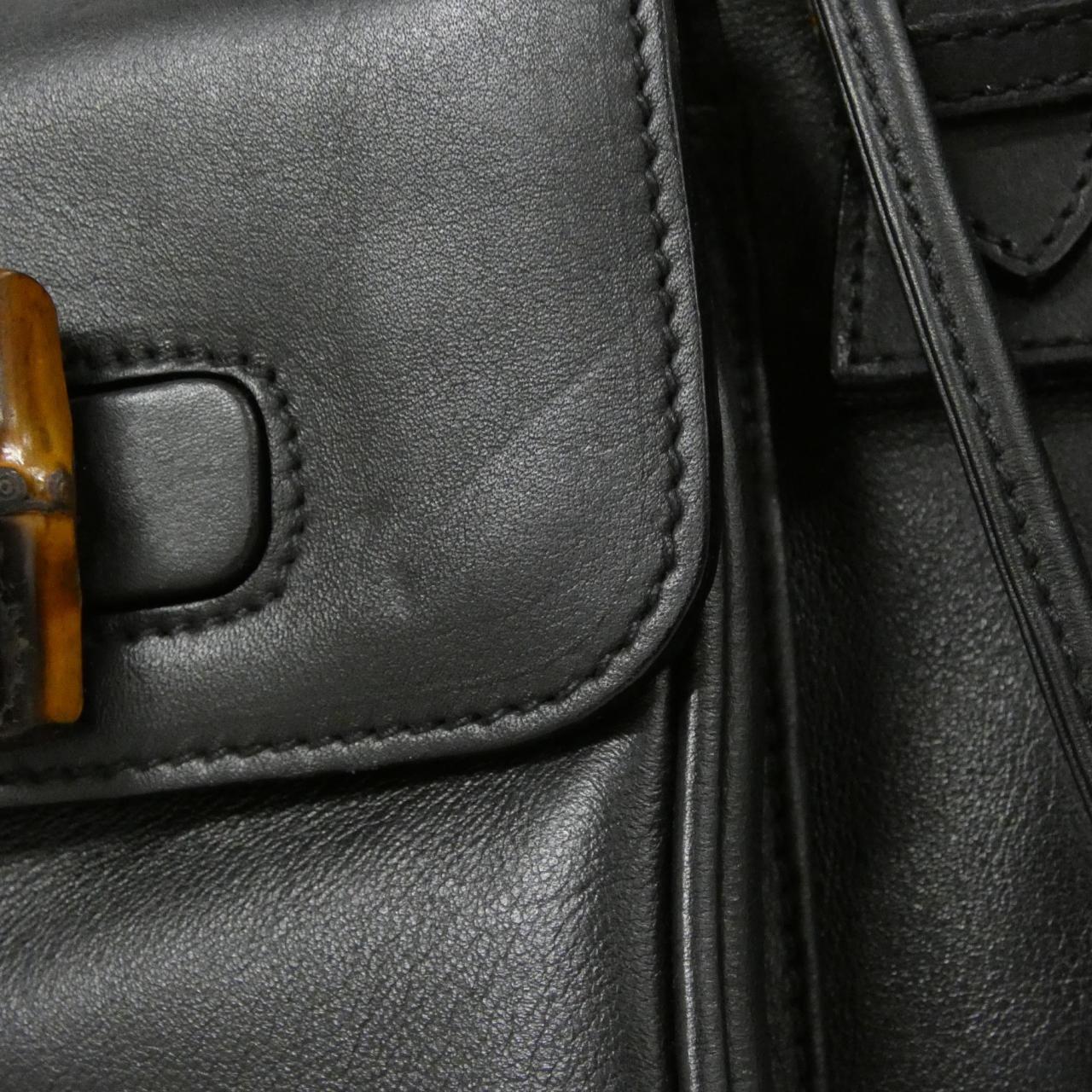 グッチ レザー リュックサック