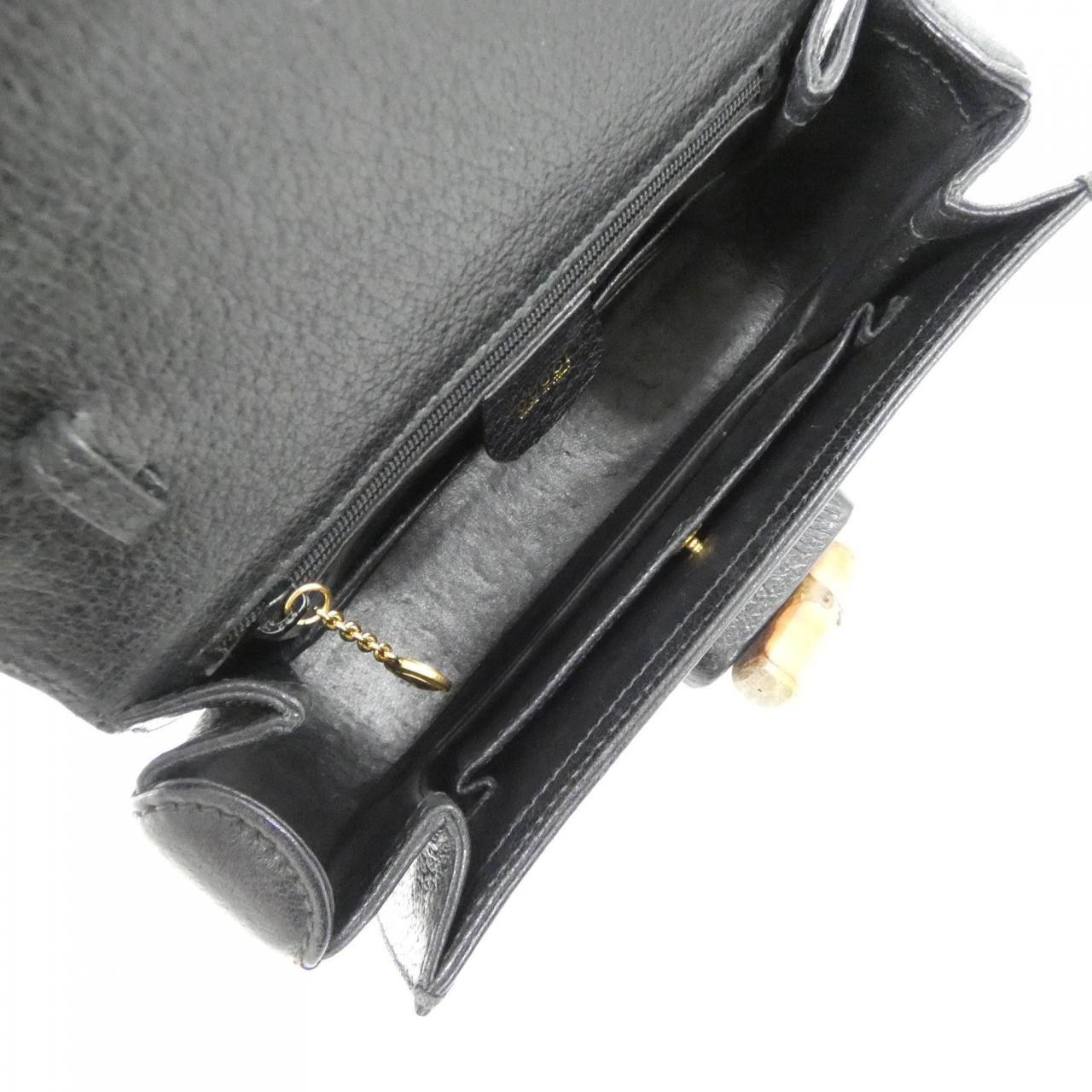 グッチ レザーショルダーバッグ