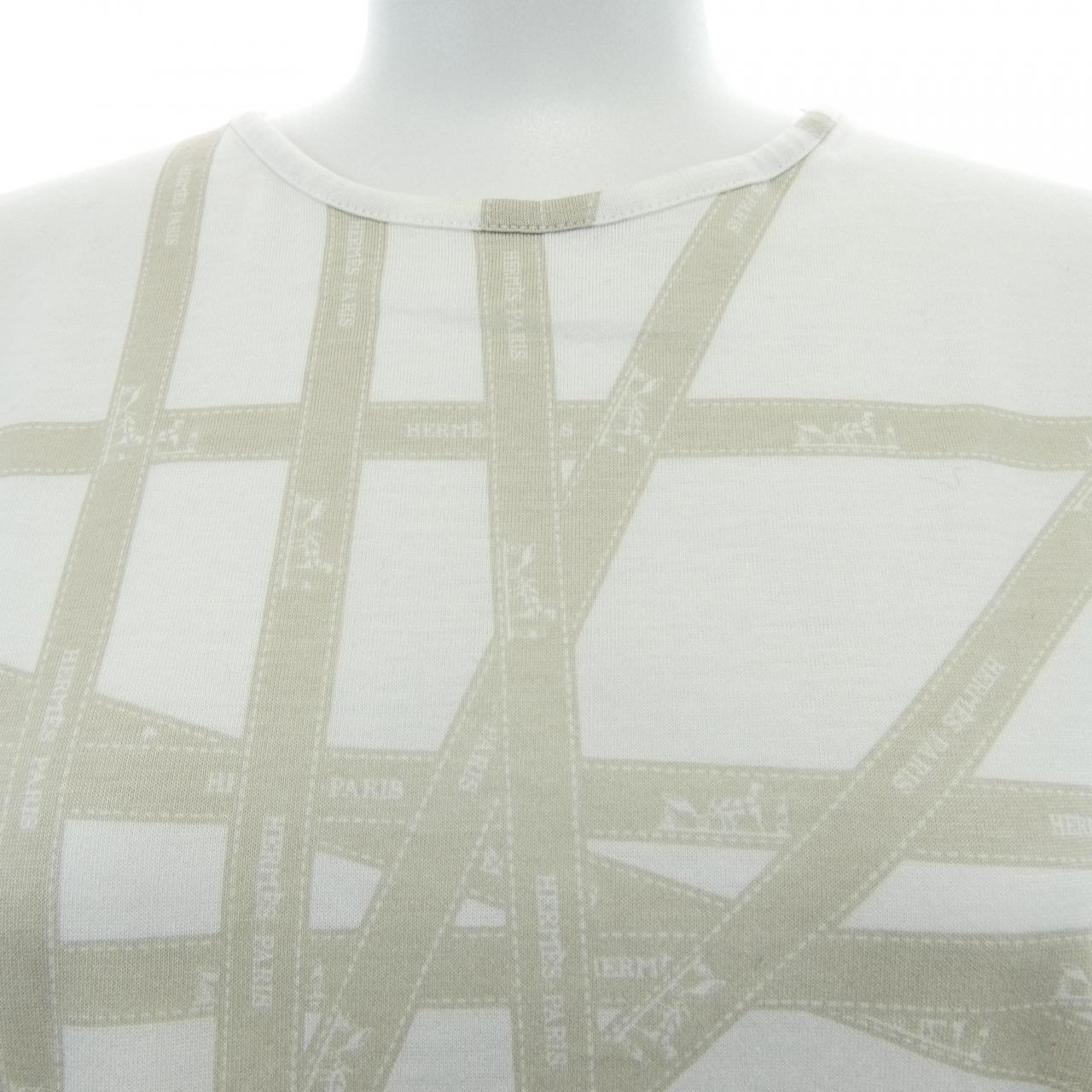 エルメス ボリュデュック コットン Tシャツ